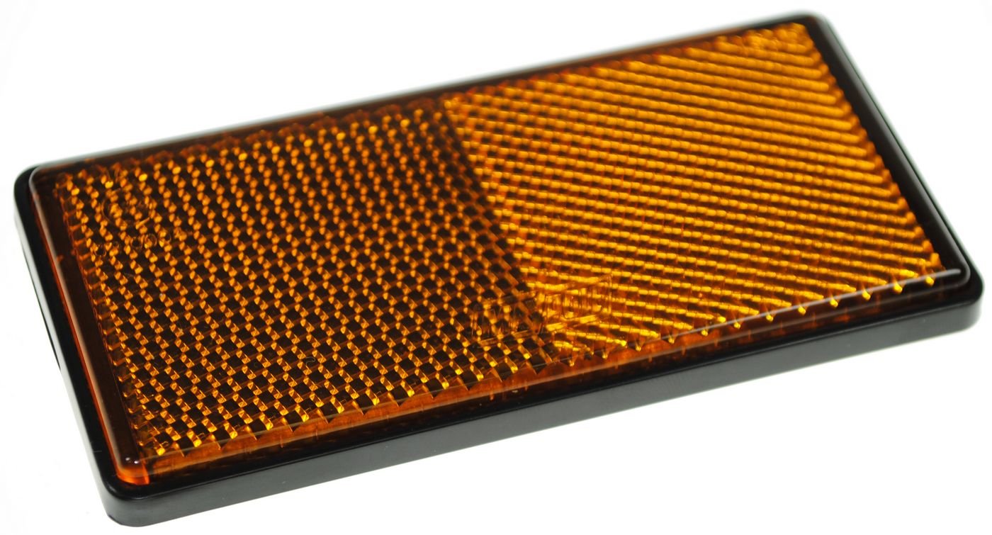 Radex Amber Self Adhesive Reflector